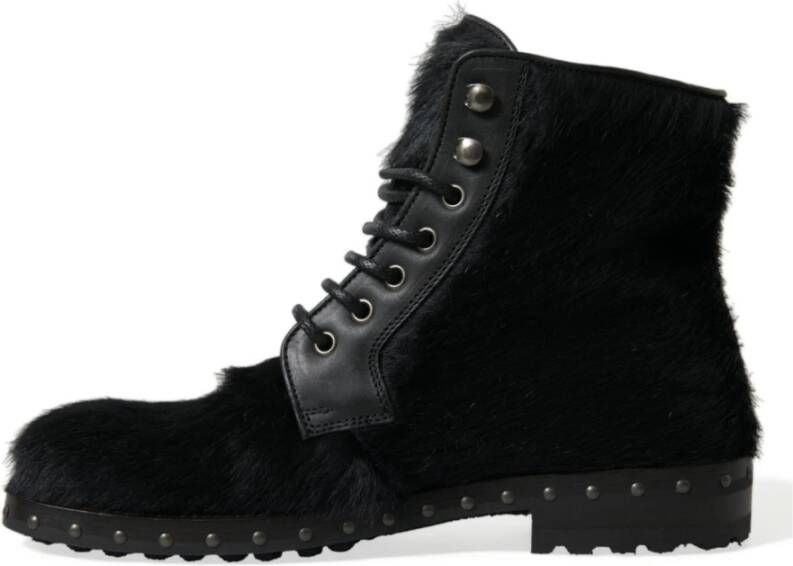 Dolce & Gabbana Ankle Boots Black Heren