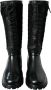 Dolce & Gabbana Gestikte Veterschoenen Black Heren - Thumbnail 2