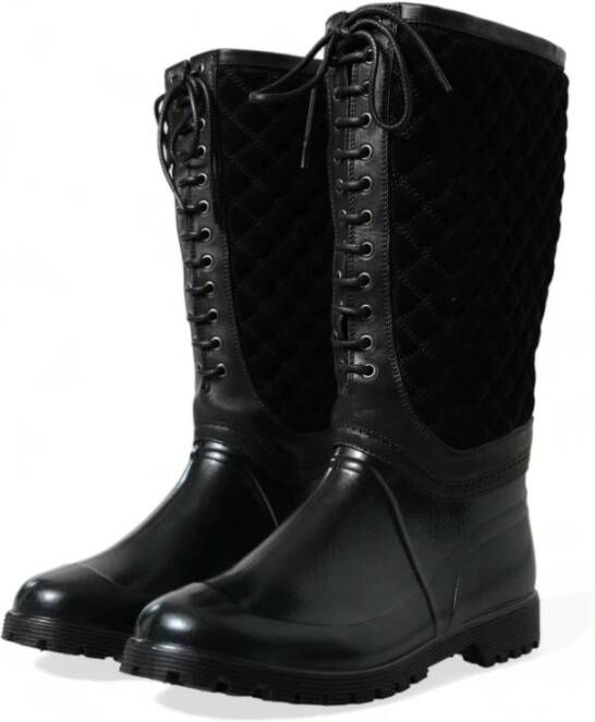 Dolce & Gabbana Ankle Boots Black Heren