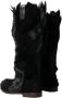 Dolce & Gabbana Luxe Gazelle Bont Kalfsleer Laarzen Black Heren - Thumbnail 16