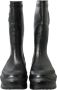 Dolce & Gabbana Zwarte reliëf metallic rubberen laarzen Black Heren - Thumbnail 16