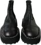 Dolce & Gabbana Elegante Zwarte Chelsea Laarzen Slip-on Black Heren - Thumbnail 16