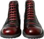 Dolce & Gabbana Luxe Dual-Tone Leren Enkellaarzen Multicolor Dames - Thumbnail 13