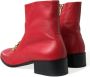 Dolce & Gabbana Ankle Boots Red Heren - Thumbnail 4
