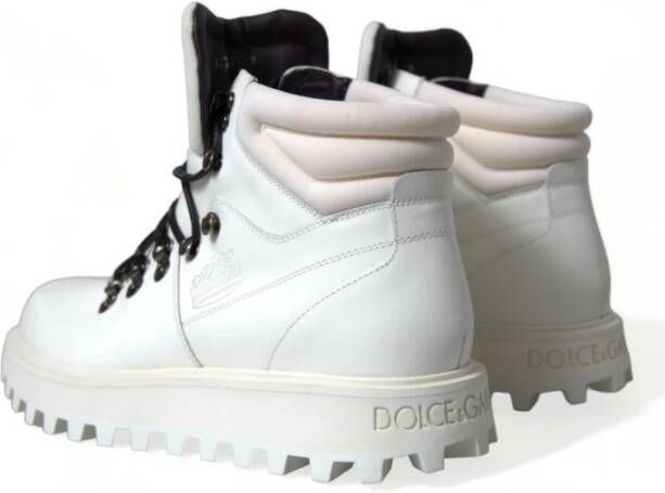 Dolce & Gabbana Ankle Boots White Heren