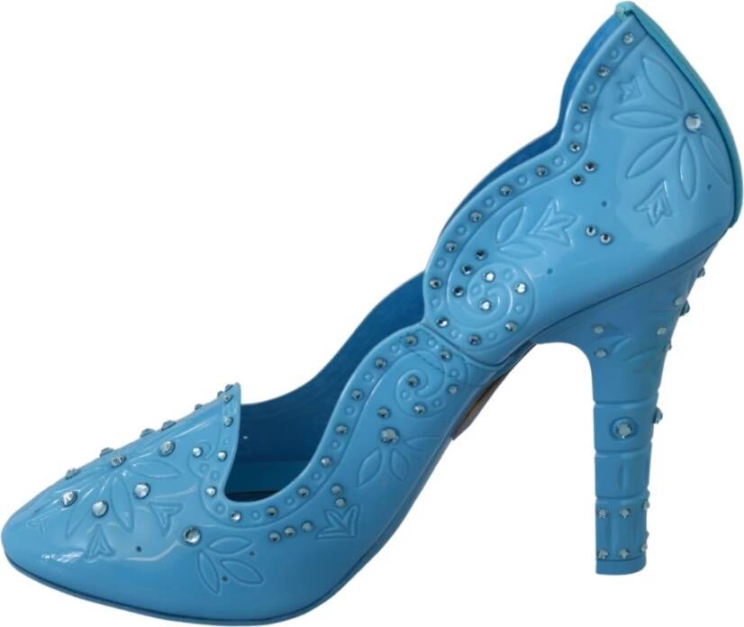 Dolce & Gabbana Assepoester hakken schoenen Blauw Dames