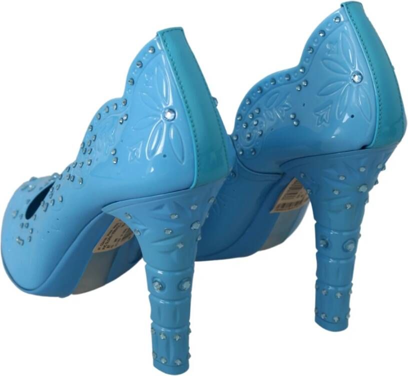Dolce & Gabbana Assepoester hakken schoenen Blauw Dames