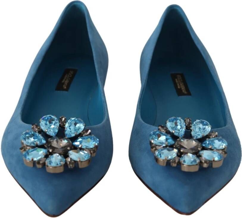 Dolce & Gabbana Ballerina`s Blauw Dames