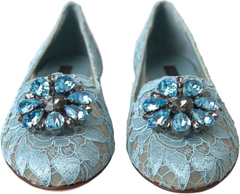 Dolce & Gabbana Ballerinas Blue Dames