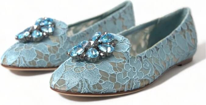 Dolce & Gabbana Ballerinas Blue Dames