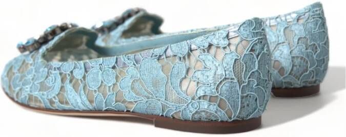 Dolce & Gabbana Ballerinas Blue Dames