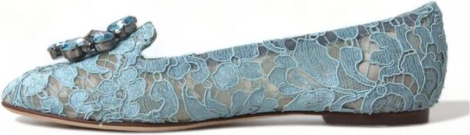 Dolce & Gabbana Ballerinas Blue Dames