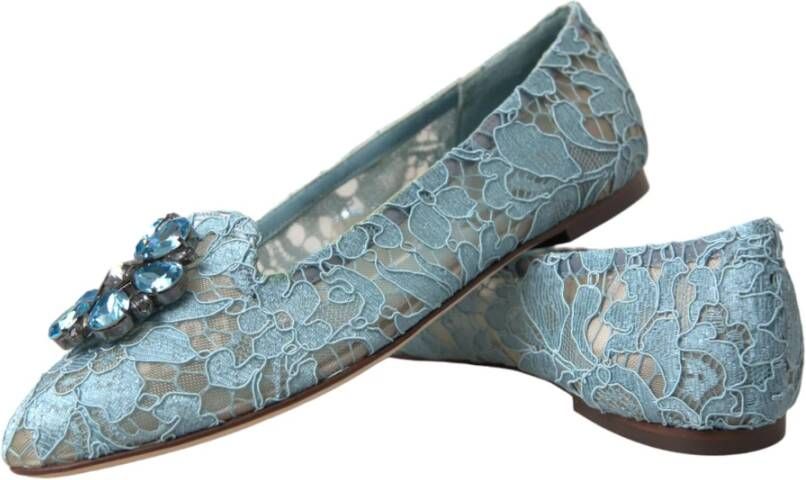 Dolce & Gabbana Ballerinas Blue Dames