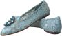 Dolce & Gabbana Paarse Taormina Kant Kristal Platte Schoenen Purple Dames - Thumbnail 34