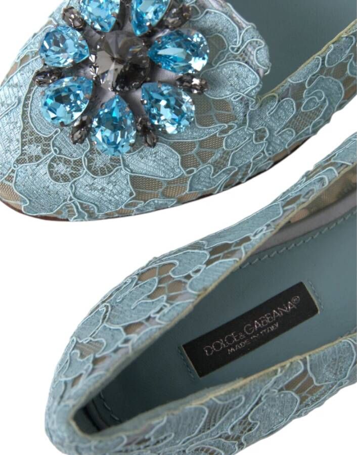 Dolce & Gabbana Ballerinas Blue Dames