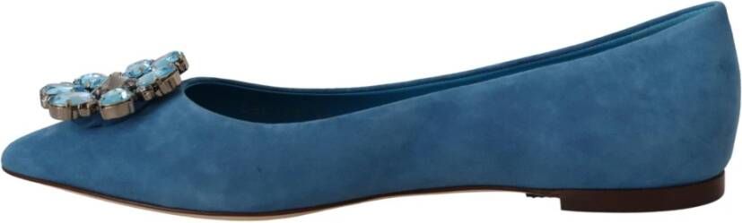 Dolce & Gabbana Ballerinas Blue Dames