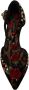 Dolce & Gabbana Bloemen Luipaard T-Strap Sandalen Multicolor Dames - Thumbnail 10
