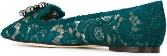 Dolce & Gabbana Ballerina`s Groen Dames