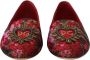 Dolce & Gabbana Multicolor Jacquard Sacred Heart Instappers Multicolor Dames - Thumbnail 2