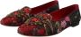 Dolce & Gabbana Multicolor Jacquard Sacred Heart Instappers Multicolor Dames - Thumbnail 3