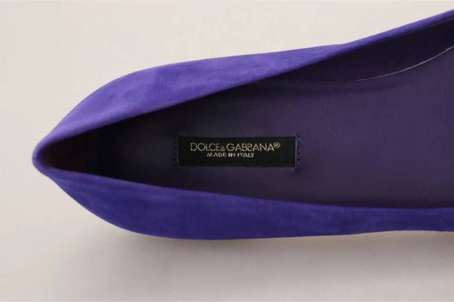 Dolce & Gabbana Ballerinas Paars Dames