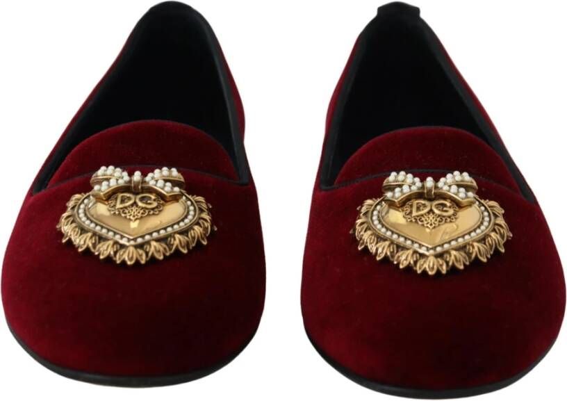 Dolce & Gabbana Ballerinas Red Dames