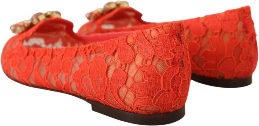 Dolce & Gabbana Ballerinas Red Dames