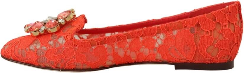 Dolce & Gabbana Ballerinas Red Dames