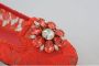 Dolce & Gabbana Ballerinas Red Dames - Thumbnail 7