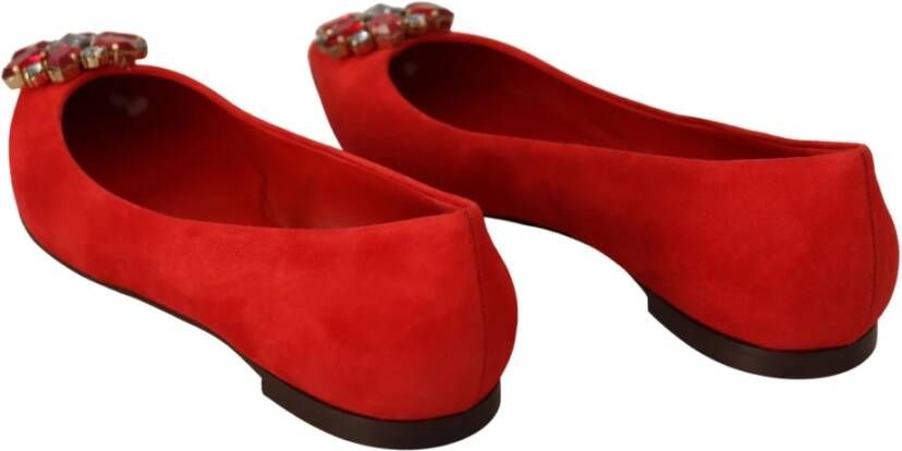 Dolce & Gabbana Ballerinas Red Dames