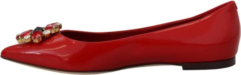 Dolce & Gabbana Ballerinas Rood Dames