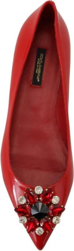 Dolce & Gabbana Ballerinas Rood Dames