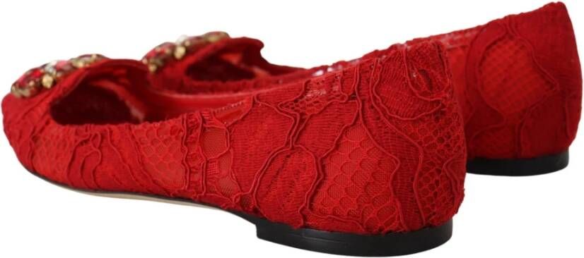 Dolce & Gabbana Ballerinas Rood Dames