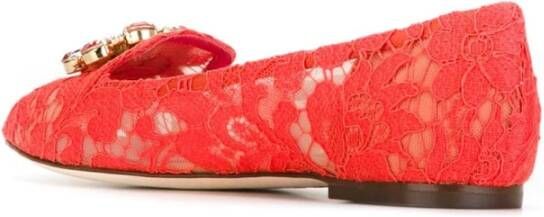 Dolce & Gabbana Ballerina`s Rood Dames