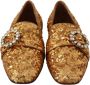 Dolce & Gabbana Flat Sandals Yellow Dames - Thumbnail 16