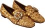 Dolce & Gabbana Flat Sandals Yellow Dames - Thumbnail 6