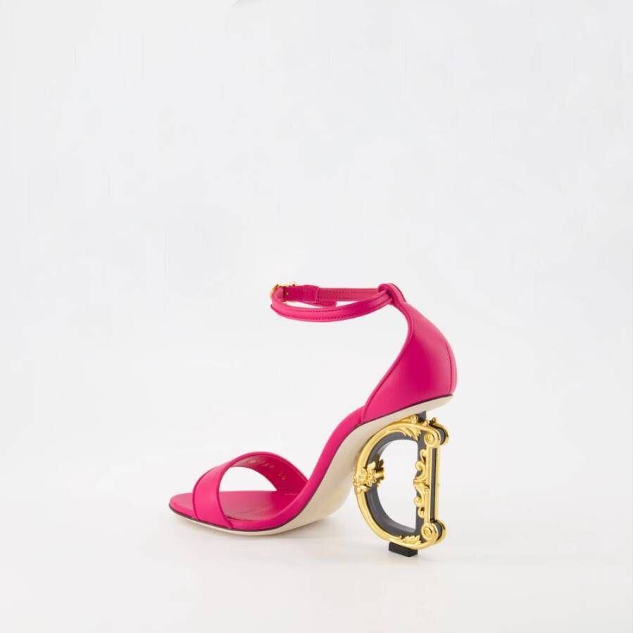 Dolce & Gabbana Barok Sandalen Black Dames