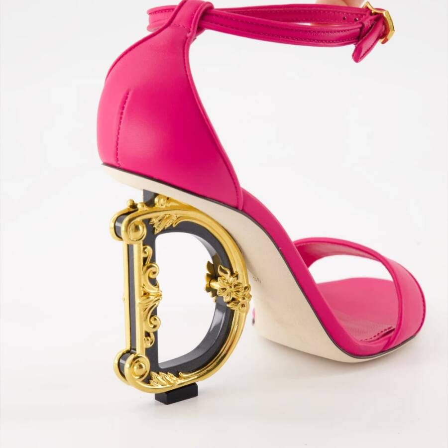 Dolce & Gabbana Barok Sandalen Black Dames