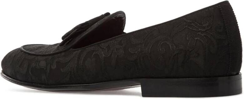 Dolce & Gabbana Barok Jacquard Loafers met Geborduurde Details