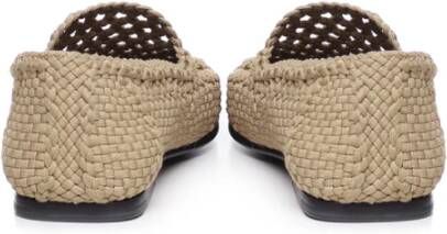 Dolce & Gabbana Beige Platte Schoenen Beige Heren