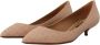 Dolce & Gabbana Beige Nude Leren Kitten Heels Pumps Multicolor Dames - Thumbnail 2