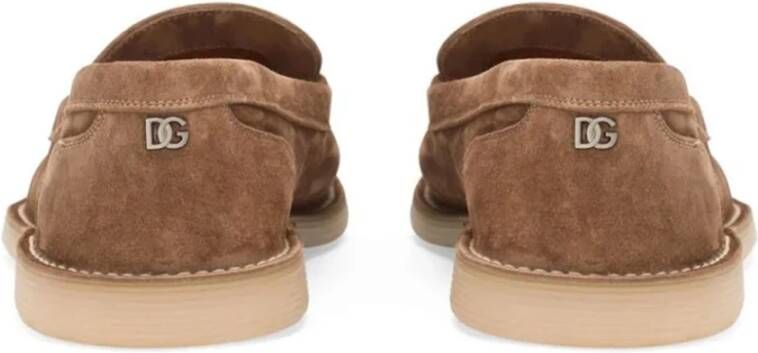 Dolce & Gabbana Beige Loafer Schoenen Aw24