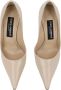 Dolce & Gabbana Lakleren Pumps uit de Ciao Kim Collectie Beige Dames - Thumbnail 4