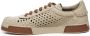Dolce & Gabbana Beige Sneakers met Logo van Leer - Thumbnail 2