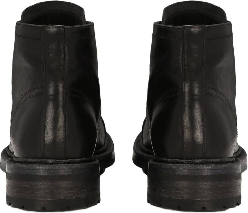 Dolce & Gabbana Bernini Enkellaarzen Black Heren