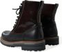 Dolce & Gabbana Zwarte leren militaire gevechtslaarzen Black Heren - Thumbnail 10