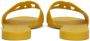 Dolce & Gabbana Gele Logo Slides Open Teen Instapper Yellow Dames - Thumbnail 3