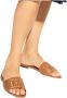 Dolce & Gabbana Calfskin slides with DG Millennials logo Bruin Dames - Thumbnail 8