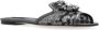 Dolce & Gabbana Black Taormina Lace Crystal Bianca Slides Shoes Zwart Dames - Thumbnail 6