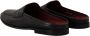 Dolce & Gabbana Zwarte Leren Caiman Sandalen Slides Slip Schoenen Black Heren - Thumbnail 3